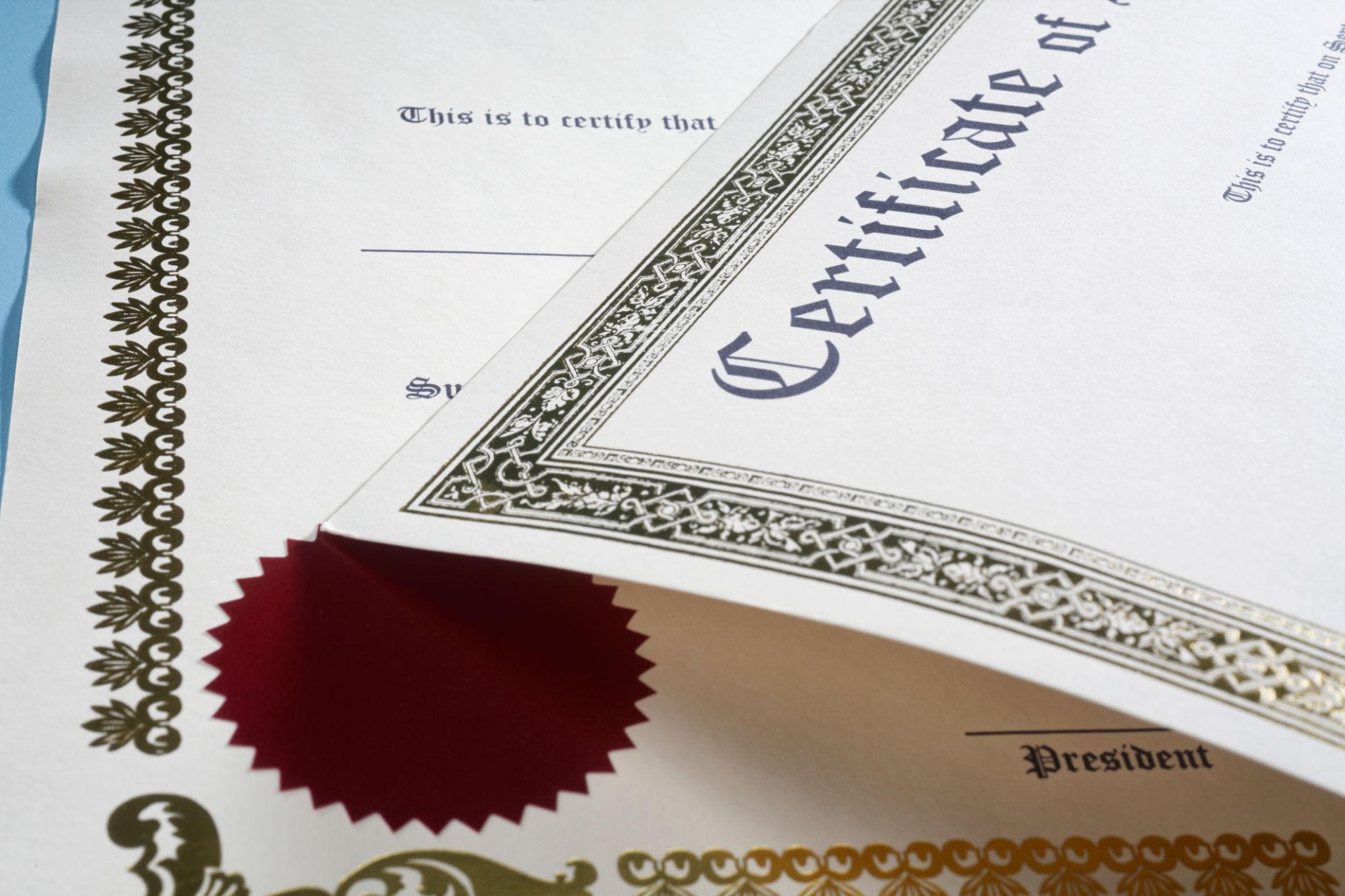 Certificate Issuance and Delivery